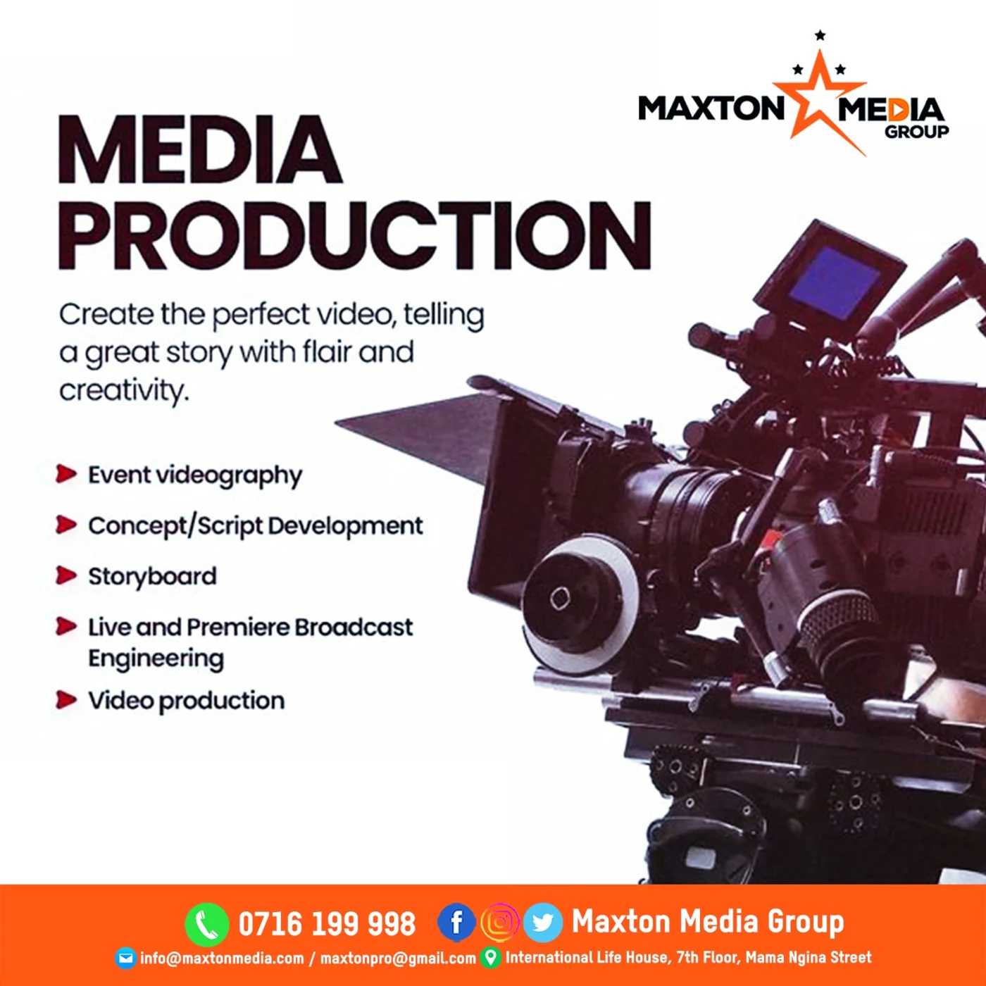 Maxton Media — media production